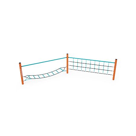 Opičia dráha dvojitá VVZ-OP2-04